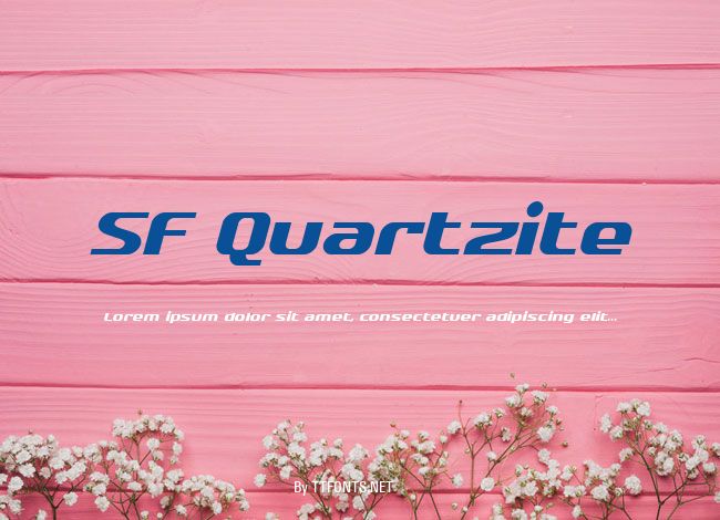 SF Quartzite example